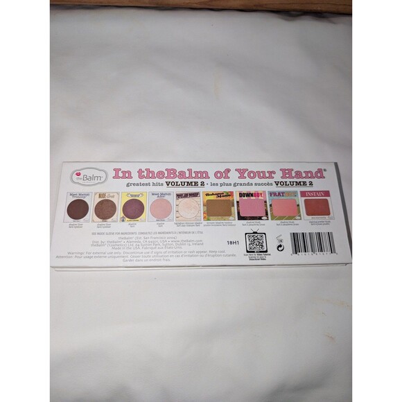 In the balm of your hands volume 2 eyeshadow palette - Picture 5 of 5